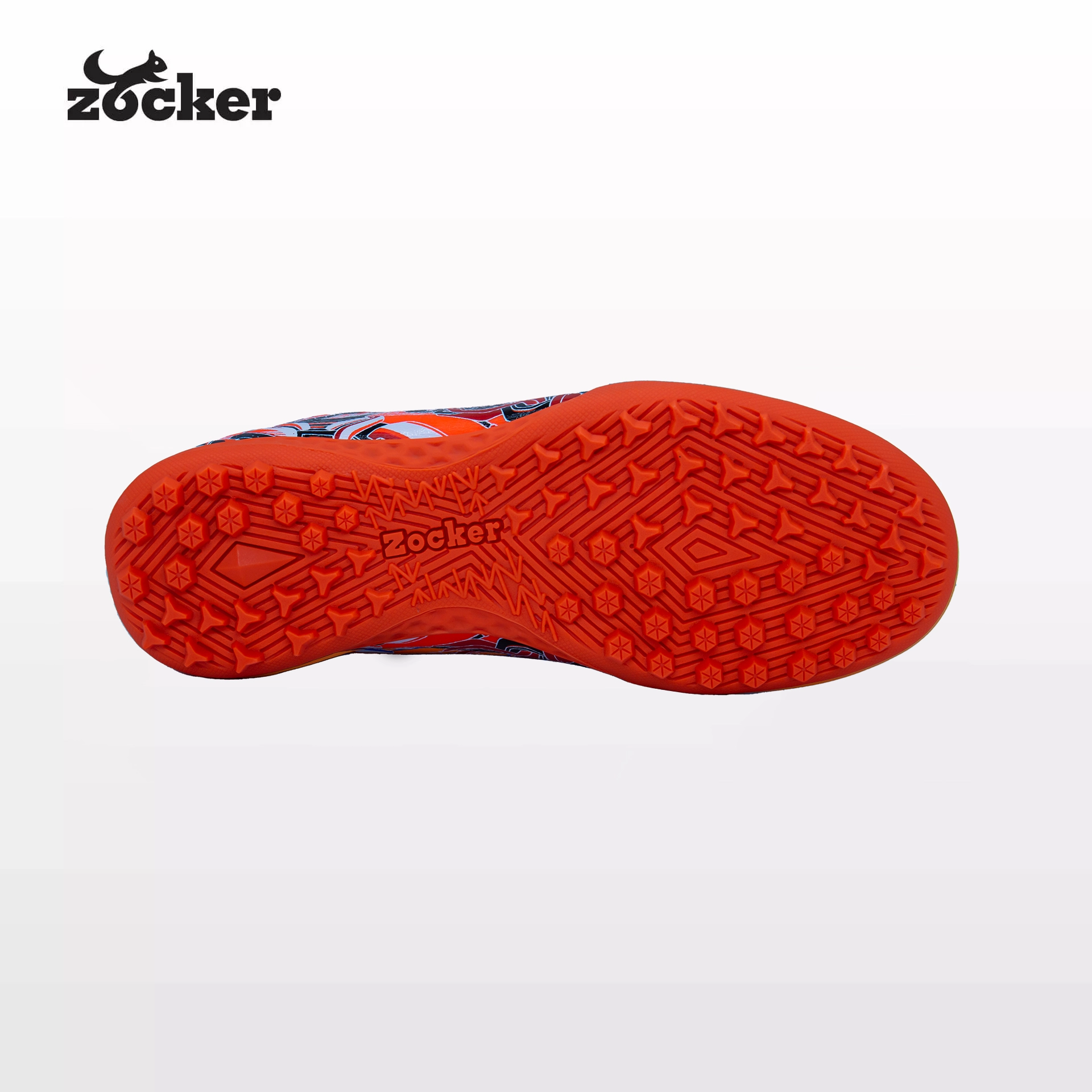 Giày đá bóng trẻ em Zocker Kiên Cường Red/Black