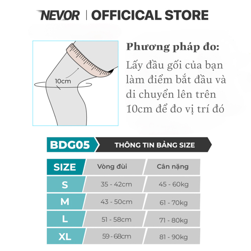 Bó Gối Thể Thao Nevor BDG13