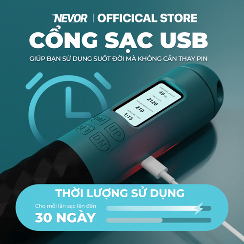 Dây Nhảy Thể Dục Thông Minh Nevor DNTM03