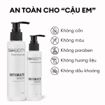 Dung dịch vệ sinh nam giới giảm ngứa, làm sạch & ngăn mùi hiệu quả Men Stay Simplicity - Intimate Wash 135ml